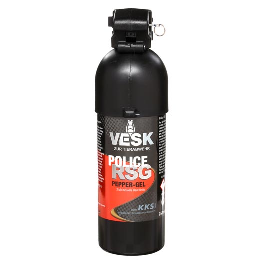 VESK Pfefferspray RSG Police Gel 750 ml mit Pistolengriff Bild 1