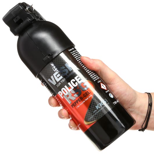 VESK Pfefferspray RSG Police Gel 750 ml mit Pistolengriff Bild 8