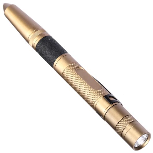 Walther TPL Tactical Pen, LED-Lampe 70 Lumen, Kubotan, Glasbrecher dirty desert Bild 8