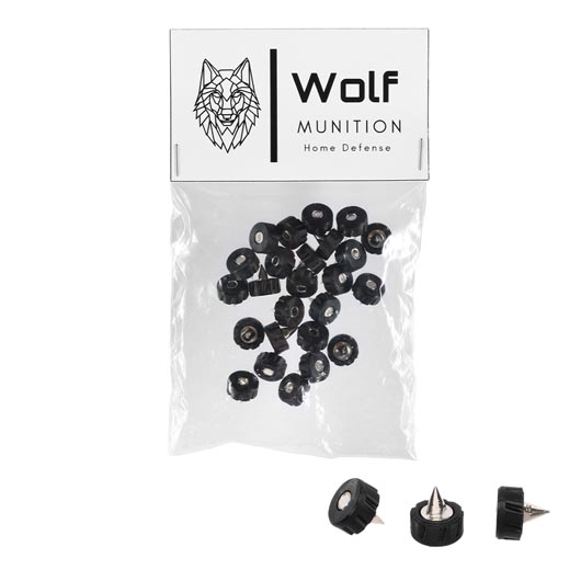 Wolf Hornets Kunststoffmunition mit Metallspitze Kaliber .50 fr HDR 50 schwarz 25er Beutel