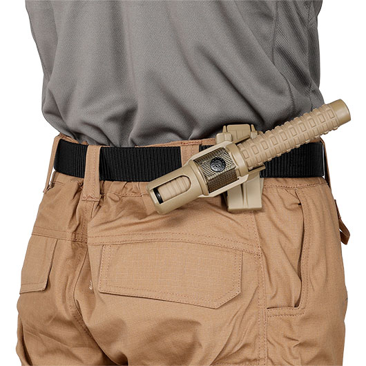 ESP Teleskopschlagstock 21 Zoll gehrtet grn inkl. 360 Profi-Holster Bild 8