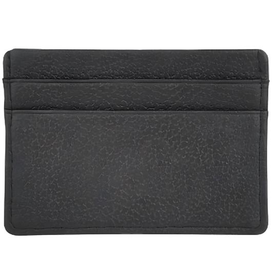 Kartenetui LockPlusDeluxe aus Leder mit RFID Datenausleseschutz schwarz Bild 1