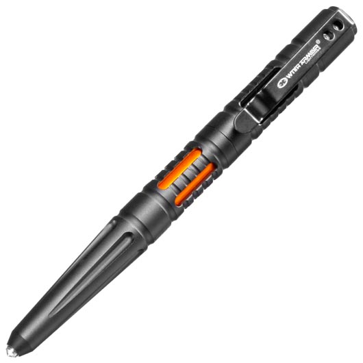 With Armour Tactical Pen Kugelschreiber/Kubotan/Glasbrecher schwarz/orange