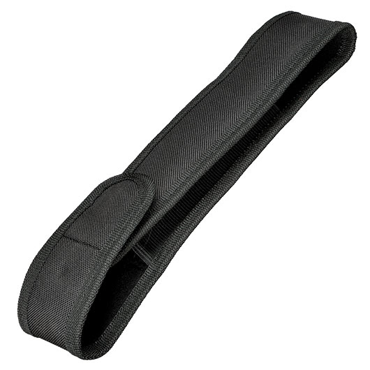 Blackfield Teleskop Schlagstock Parrier 26 Zoll mit Handschutz silber inkl. Holster, Handschlaufe und Glasbrecherendkappe Bild 6