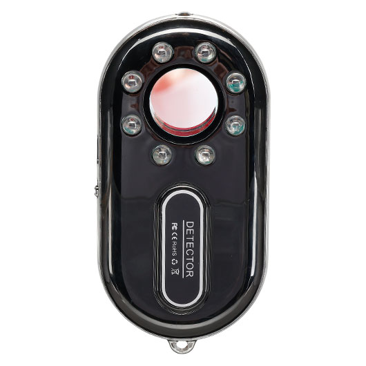 Kameradetektor K98 mit Alarm und LED-Lampe schwarz inkl. USB-Ladekabel & Lanyard Bild 3