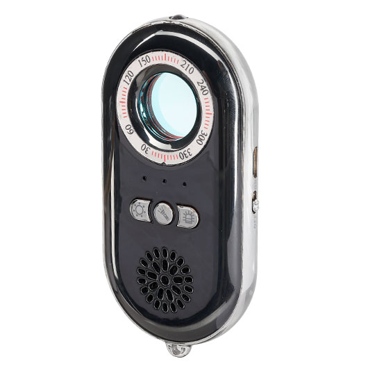 Kameradetektor K98 mit Alarm und LED-Lampe schwarz inkl. USB-Ladekabel & Lanyard Bild 4