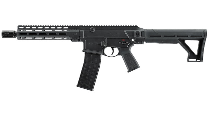 T4E TC 68 CO2 RAM Gewehr Kal. .68 -7,5 Joule schwarz inkl. Hopper-Adapter & Dummy-Magazin