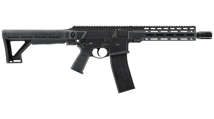 T4E TC 68 CO2 RAM Gewehr Kal. .68 -7,5 Joule schwarz inkl. Hopper-Adapter & Dummy-Magazin Bild 2