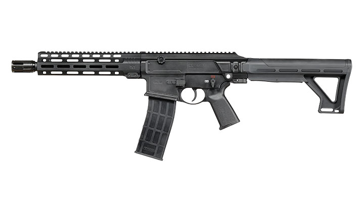 T4E TC 68 CO2 RAM Gewehr Kal. .68 -7,5 Joule schwarz inkl. Hopper-Adapter & Dummy-Magazin