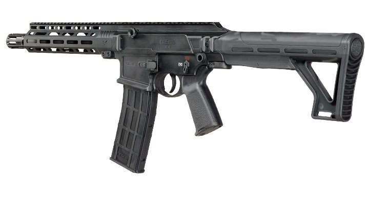 T4E TC 68 CO2 RAM Gewehr Kal. .68 -7,5 Joule schwarz inkl. Hopper-Adapter & Dummy-Magazin Bild 2