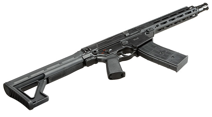 T4E TC 68 CO2 RAM Gewehr Kal. .68 -7,5 Joule schwarz inkl. Hopper-Adapter & Dummy-Magazin Bild 9
