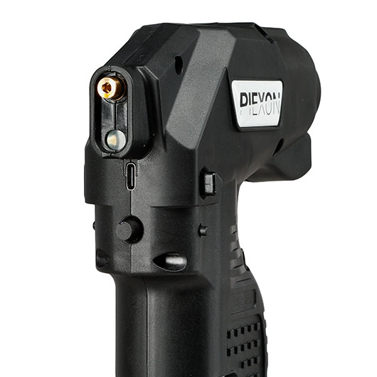 Piexon Pepper Soaker PSX1 Tierabwehrgert schwarz mit 300 Lumen LED-Lampe inkl. Pfefferkartusche 75 ml, USB-Ladekabel & Tran Bild 7