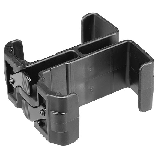 T4E TC 68 / P2P HDC 68 CO2 RAM Gewehr Magazin-Verbinder / Mag-Coupler f. 2 Magazine schwarz