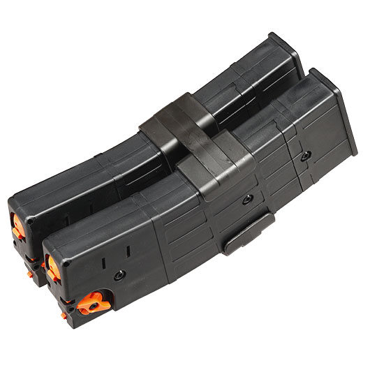 T4E TC 68 / P2P HDC 68 CO2 RAM Gewehr Magazin-Verbinder / Mag-Coupler f. 2 Magazine schwarz Bild 7