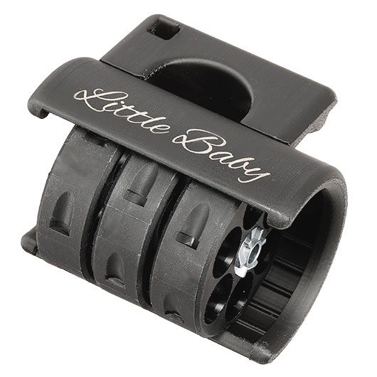 TAC-MAG T4 Little Baby V2 4-fach Trommelmagazin-Halter f. TR50 / HDR50 Revolver schwarz Bild 10
