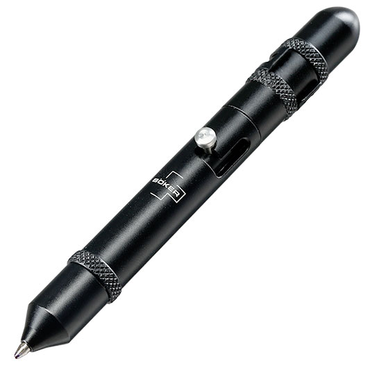 Bker Plus Tactical Aluminium Bit Pen mit T6 / T8 Wechsel-Bit schwarz
