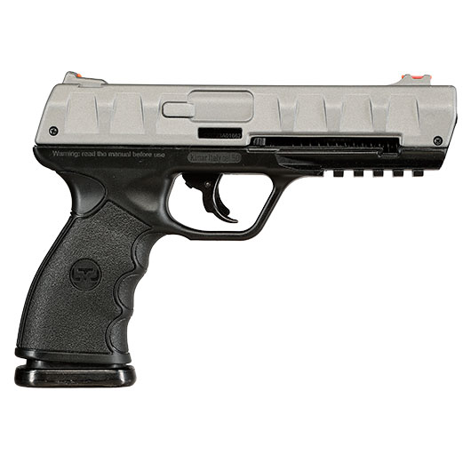 Chiappa LTL Bravo 1.50 mit Metallschlitten CO2-RAM Pistole Kal. .50 schwarz / grau Bild 4