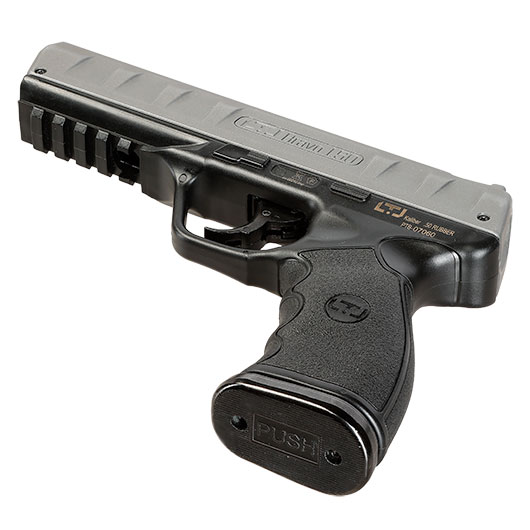 Chiappa LTL Bravo 1.50 mit Metallschlitten CO2-RAM Pistole Kal. .50 schwarz / grau Bild 6