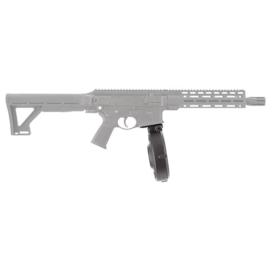 T4E TC 68 / P2P HDC 68 CO2 RAM Gewehr Trommelmagazin Kal. .68 40 Schuss schwarz Bild 7