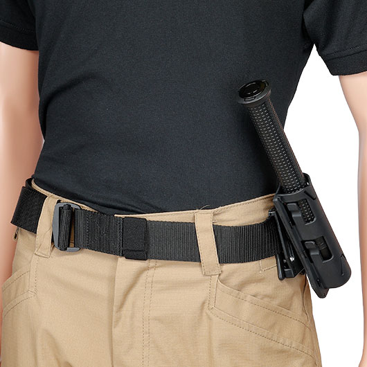 P2P PG26 Teleskopschlagstock Professional Guard 26 Zoll Automatic Lock inkl. Polymer-Holster schwarz Bild 9