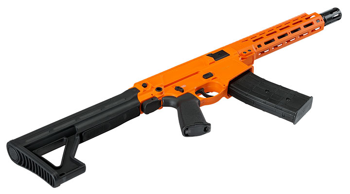 P2P HDC 68 CO2 RAM MagFed Home Defence Carbine Gewehr Kal. .68 orange / schwarz Bild 9