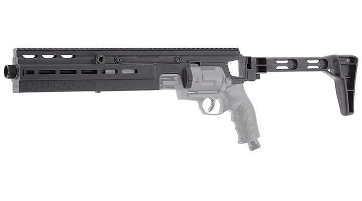 T4E Carbine Conversion Kit TR 68 schwarz f�r TR 68 und HDR 68 CO2 RAM Revolver