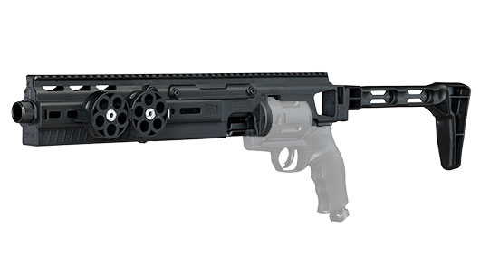 T4E Carbine Conversion Kit TR 68 schwarz f�r TR 68 und HDR 68 CO2 RAM Revolver Bild 1
