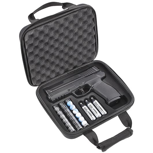 T4E Impax P68 CO2-RAM Pistole Kal. .68 im Komplettset mit Softkoffer schwarz Bild 4