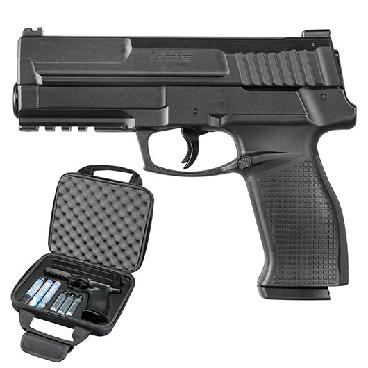 T4E Impax P68 CO2-RAM Pistole Kal. .68 im Komplettset mit Softkoffer schwarz