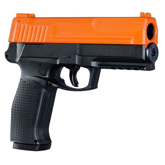 P2P Secure 68P CO2-RAM Pistole Kal. .68 im Komplettset mit Softkoffer orange / schwarz Bild 8