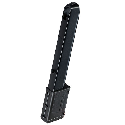T4E Impax P68 / P2P Secure 68P CO2 RAM Pistole Magazin Kal. .68 9 Schuss schwarz - Extended Bild 1