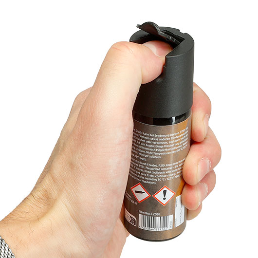 P2P PDS-60 Pepper Defence Pfefferspray mit konischem Strahl 43 ml Bild 6