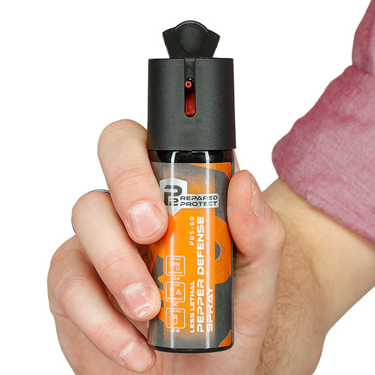 P2P PDS-60 Pepper Defence Pfefferspray mit konischem Strahl 43 ml Bild 8