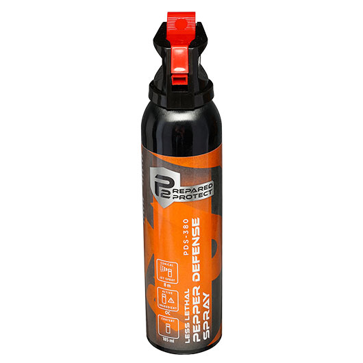 P2P PDS-380 Pepper Defence Pfefferspray mit konischem Strahl 185 ml