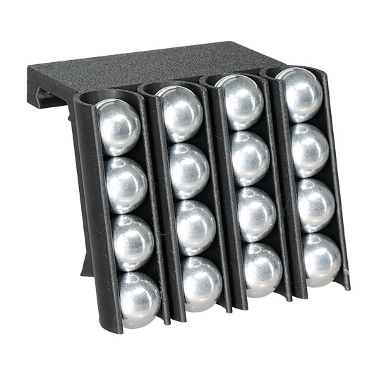 Munitionshalter Exclusive Ammo Holder 16 Balls schwarz f. HDX68 / TR68 / HDB68 / TB68 CO2 RAM Shotgun Kal. .68 Bild 2