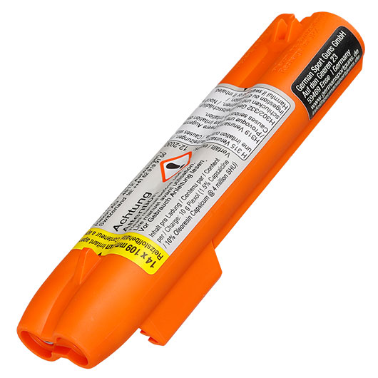 Piexon JPX 2 Jet Protector Ersatzmagazin Pfefferkartusche orange 2 Schuss