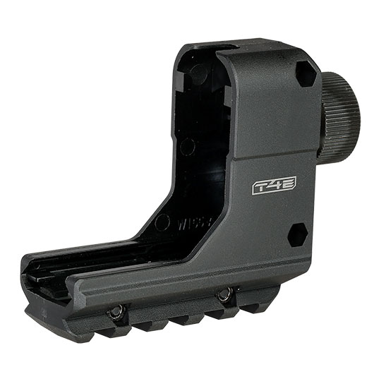 T4E Muzzle Attachment Carrier M�ndungsadapter mit Gewinde f�r TR 50 / HDR 50 Gen1 / Gen2 CO2 Revolver schwarz Bild 1