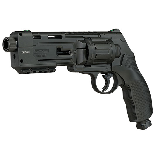 T4E Muzzle Attachment Carrier M�ndungsadapter mit Gewinde f�r TR 50 / HDR 50 Gen1 / Gen2 CO2 Revolver schwarz Bild 4