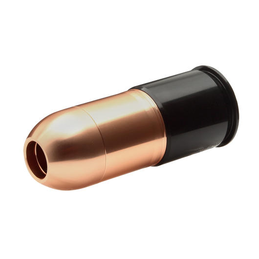 MadBull XM-PB4 40mm Vollmetall Hlse / Einlegepatrone f. 4 Kal. 68 Rundkugeln bronze