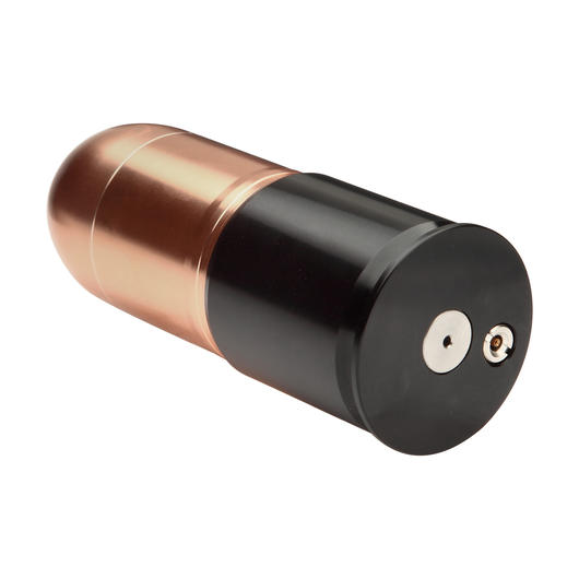 MadBull XM-PB4 40mm Vollmetall Hlse / Einlegepatrone f. 4 Kal. 68 Rundkugeln bronze Bild 2