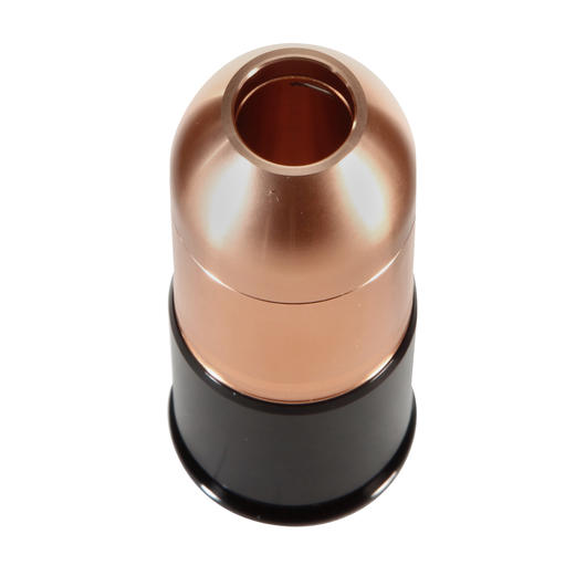 MadBull XM-PB4 40mm Vollmetall Hlse / Einlegepatrone f. 4 Kal. 68 Rundkugeln bronze Bild 4