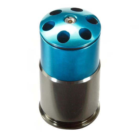 MadBull M781 40mm Vollmetall Hlse / Einlegepatrone f. 42 8mm BBs blau Bild 4