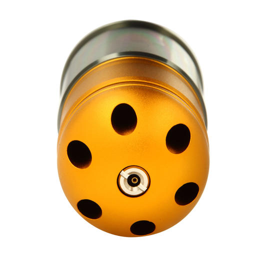 MadBull M433 40mm Vollmetall Hülse / Einlegepatrone f. 48 6mm BBs gold Bild 3