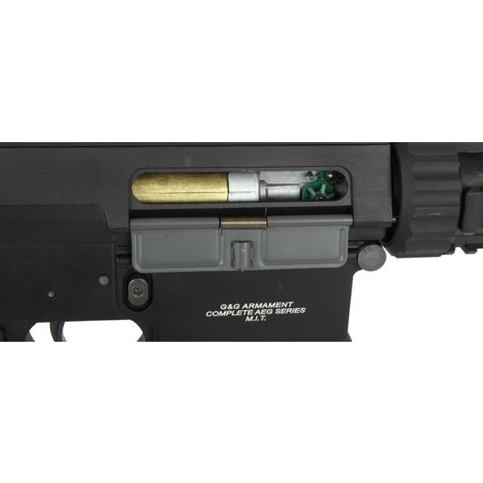 G&G GR25 Sniper Vollmetall S-AEG 6mm BB schwarz inkl. QD Mock Suppressor Bild 3