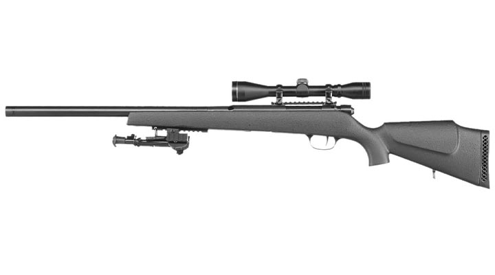 UHC Super X-9 Bolt Action Airsoft Snipergewehr inkl. Zweibein / Zielfernrohr Springer 6mm BB + 3.000 BIO FireBalls Bild 2