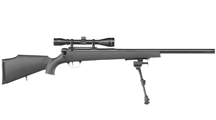 UHC Super X-9 Bolt Action Airsoft Snipergewehr inkl. Zweibein / Zielfernrohr Springer 6mm BB + 3.000 BIO FireBalls Bild 3