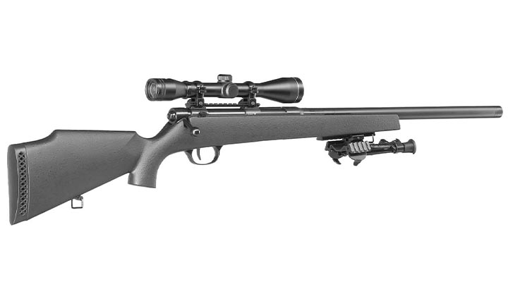 UHC Super X-9 Bolt Action Airsoft Snipergewehr inkl. Zweibein / Zielfernrohr Springer 6mm BB + 3.000 BIO FireBalls Bild 4