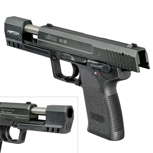 Rhm RG 96 Match Schreckschuss Pistole 9mm P.A.K. Bild 8