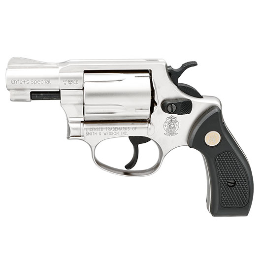 Smith & Wesson Chiefs Special Schreckschussrevolver Kal. 9mm R.K. vernickelt