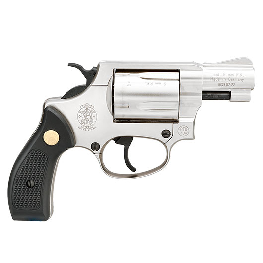 Smith & Wesson Chiefs Special Schreckschussrevolver Kal. 9mm R.K. vernickelt Bild 3